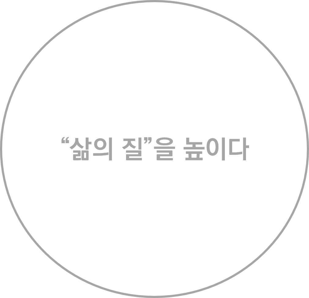 삶의 질을 높이다